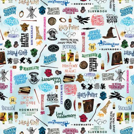 Text Quilting Fabric