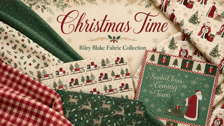 Riley Blake Christmas Time Fabric Line
