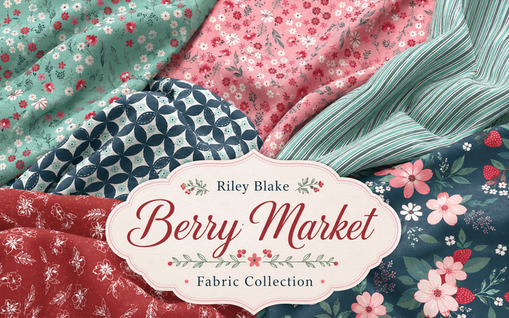 Riley Blake Berry Market Fabric Line
