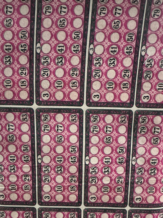 FS Pink Numbers Palette Pink PWTH216 -Tim Holtz