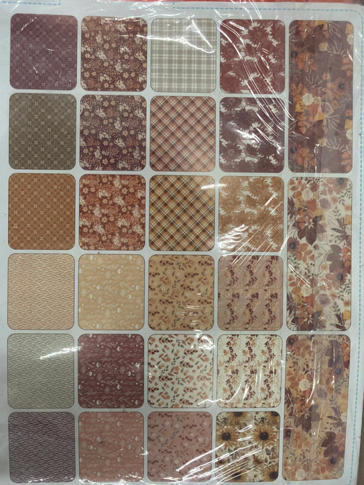 RB Evening on the Prairie 10in Squares, 42pcs/bundle