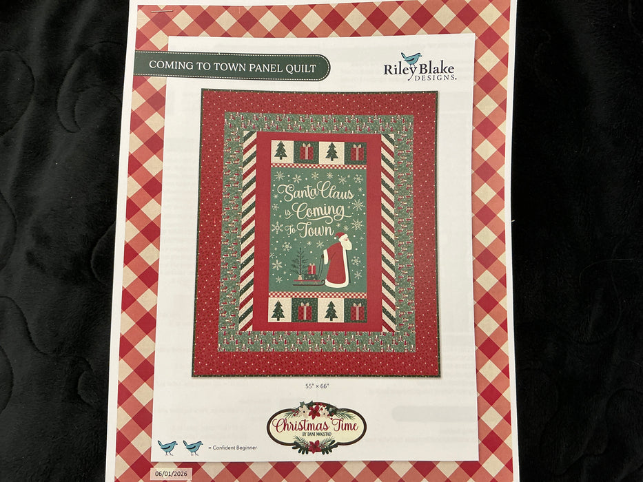 Coming to town quilt kit