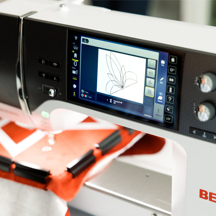 Customizable Quilt Designs (.bqm) on the BERNINA 790 ULTRA embroidery machine