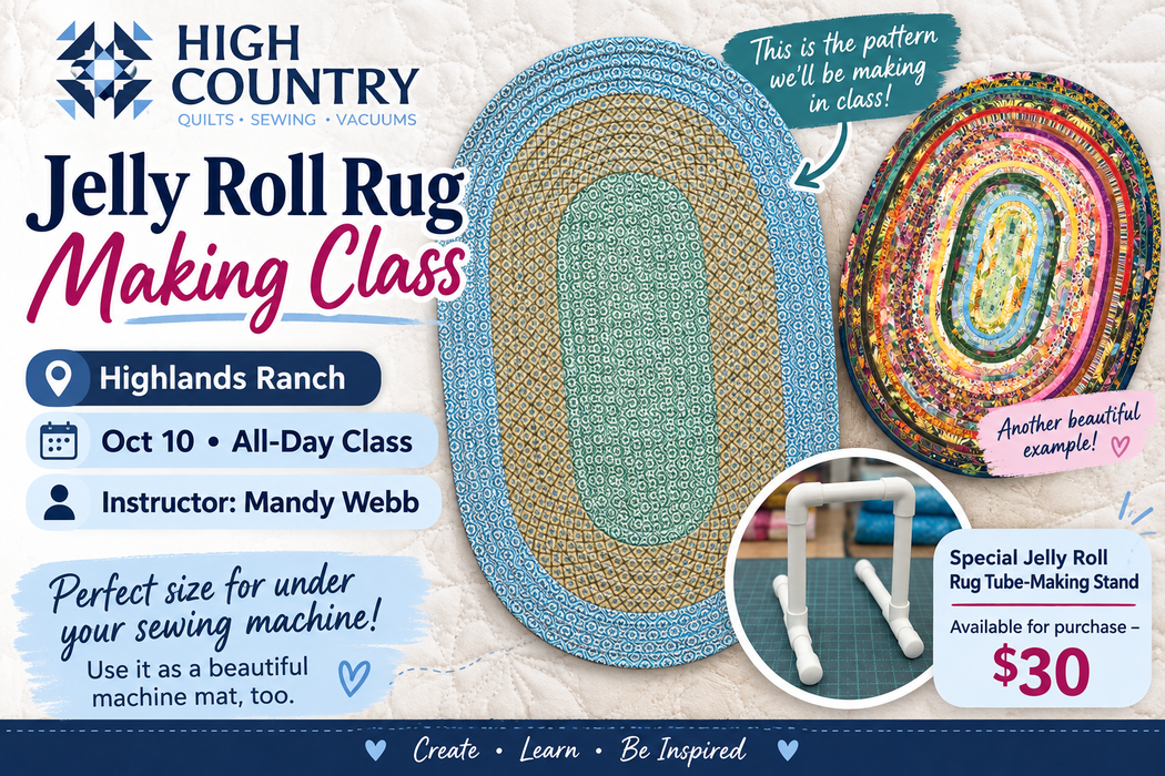 Jelly Roll Rug Class-Highlands Ranch