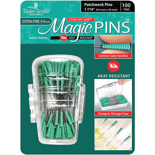 Magic Pins Patchwork Xfine 100ct