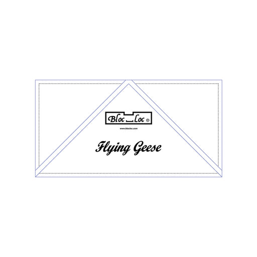 Bloc Loc Flying Geese square up ruler 3x6