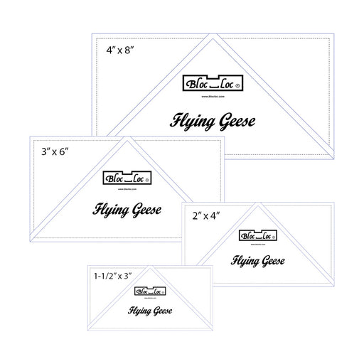 Flying Geese Ruler Set 1