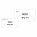 Bloc Loc Flying Geese Square Up Ruler #2 1.5x3 & 2x4
