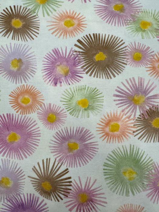 MO Blooming Lovely Flowers on White