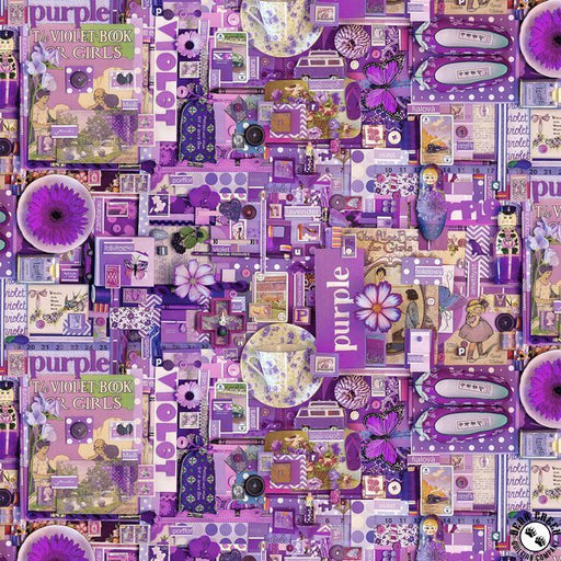 NC Color  Collage Purple