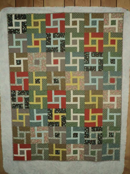 Strip Twist Quilt Pattern