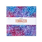 RB Batiks Elementals Terrazzo Berries 10in Squares A, 42pcs