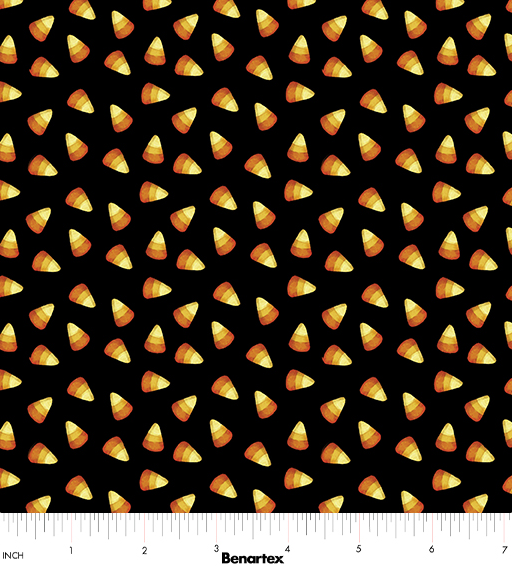 BE Ghostly Sweet Candy Corn Black