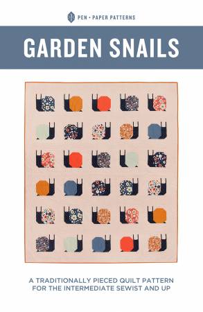 Garden Snails Quilt Pattern