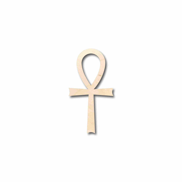 Unfinished Wood Ankh Silhouette - Craft- up to 46" DIY