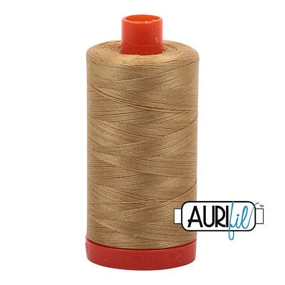 Mako Cotton Thread Light Brass Aurifil Cotton 2920