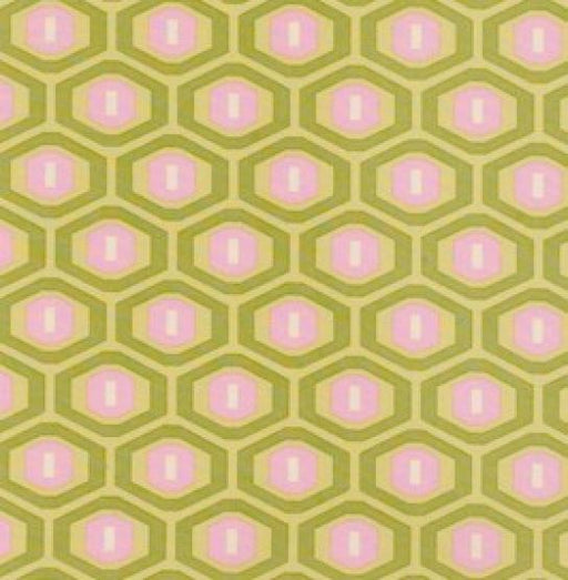 Amy Butler 25 Midwest Modern Honeycomb Green