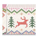 Pocket Notepad – Bright Knit – Reindeer