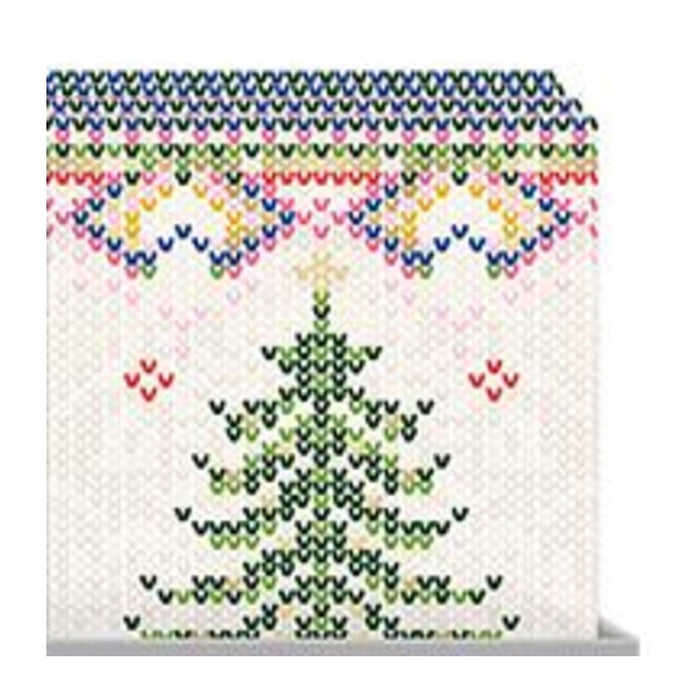 Pocket Notepad – Bright Knit – Christmas Tree