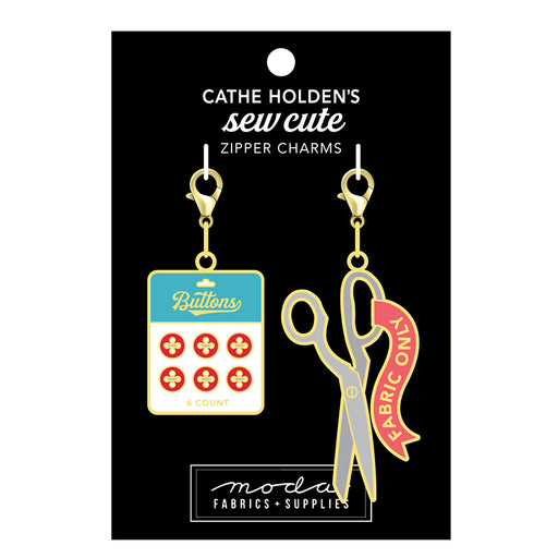 MO Scissor Zipper Pulls 2ct