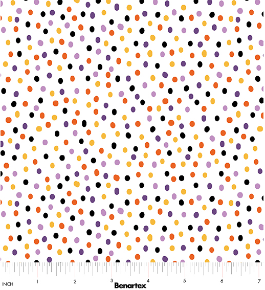 BE Ghostly Dot-Mania White