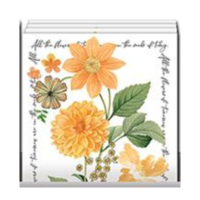 Pocket Notepad – Notable Floral – Orange Floral