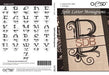 OESD Split Letter Monograms Emb CD