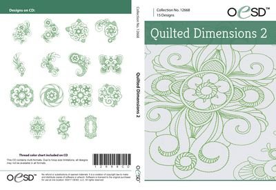 Quilted Dimensions Embroidery CD