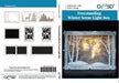 Freestanding Winter Scene Light Box
