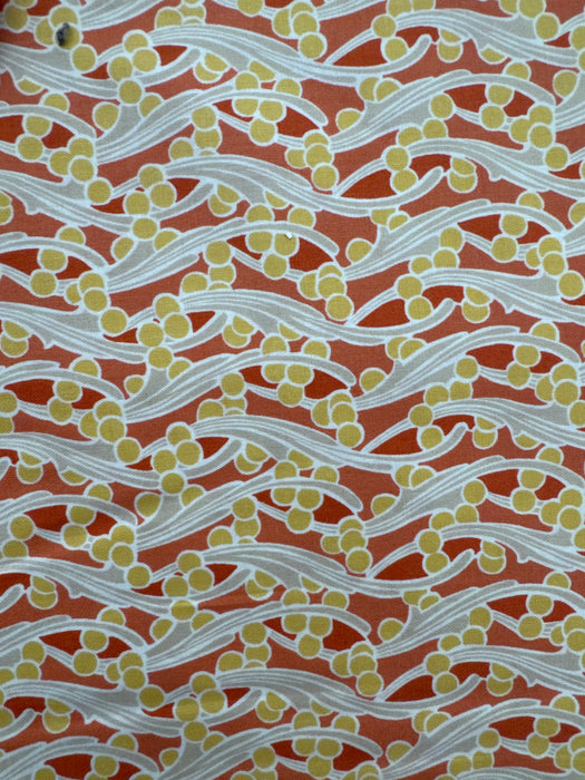 AN Fleur Noouveau Coral and Yellow