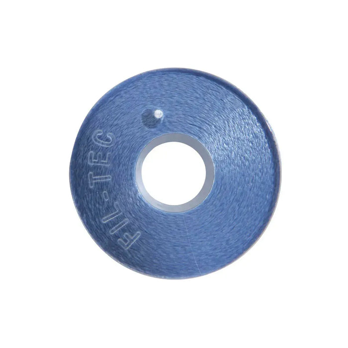 12988 Hawaiian Blue Prewound Clear-Glide Bobbin Tube - Style L