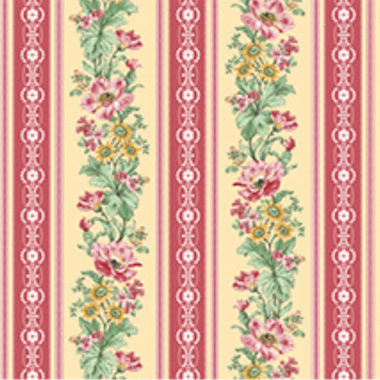 French Romance - Stripe - Yellow