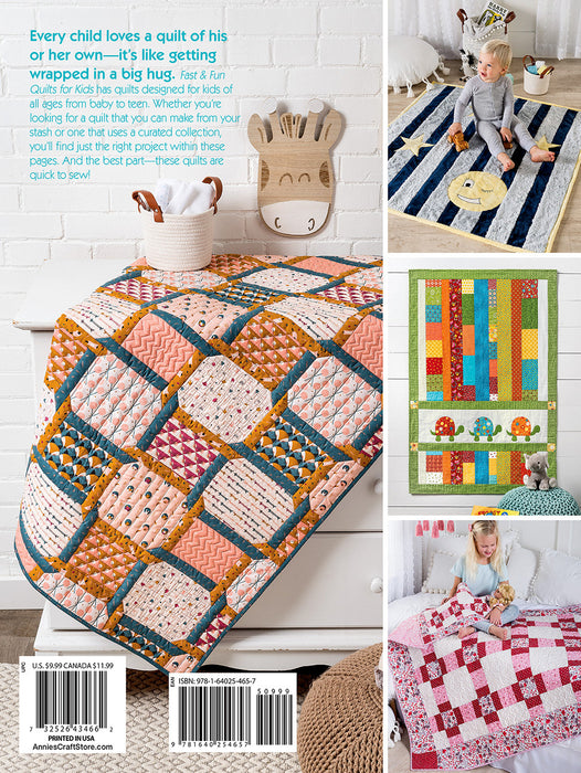 Fast & Fun Quilts for Kids