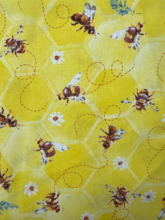 WL Sunflower Sweet Busy Bees Yellow
