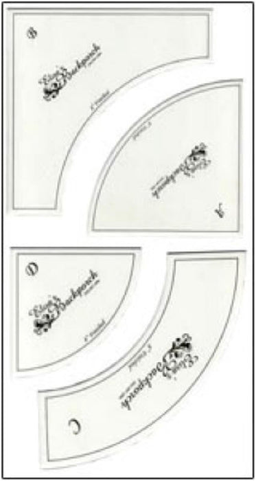 8in Rainbow Acrylic Template