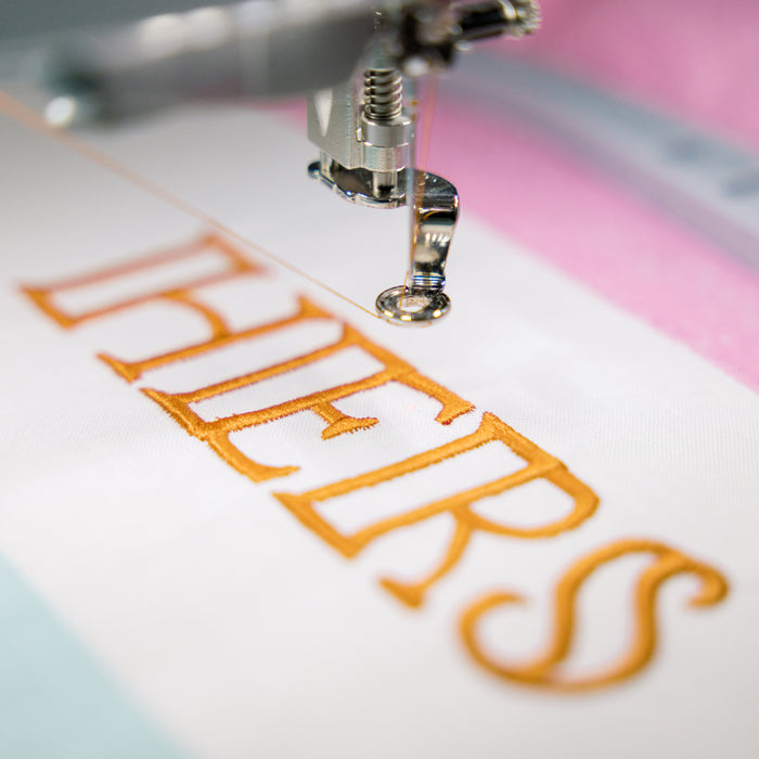 3- and 4-Point Placement embroidery positioning on the BERNINA 790 ULTRA