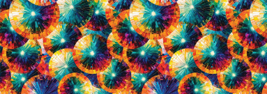 CA Multi Stained Glass Umbrellas