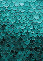 CA Aqua Ombre Raindrops