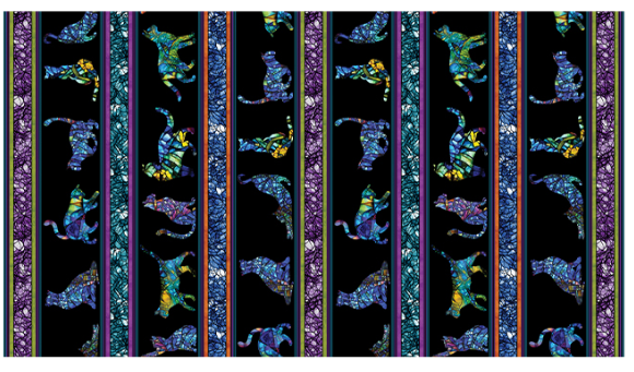 BE Cat Artistry Fractal Stripe Multi