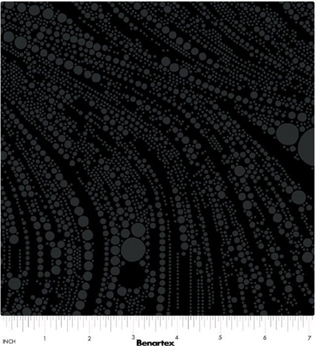 BE Cat Artistry Circled Swirl Black