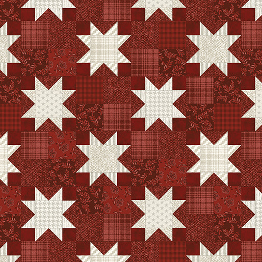 BE American Quilt Dark Red - American Valor