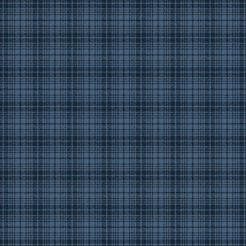 BE Tonal Plaid Navy - American Valor