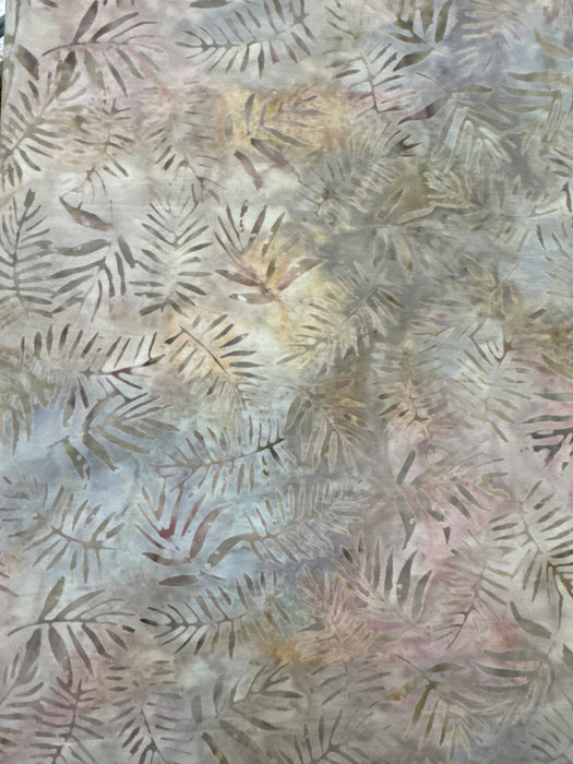 AN Leaves on Pink and Blue