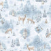 WL Blue Forest Animals Scenic