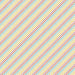 WL Sweet Little Pleasures Diagonal Stripes Cream/Multi 