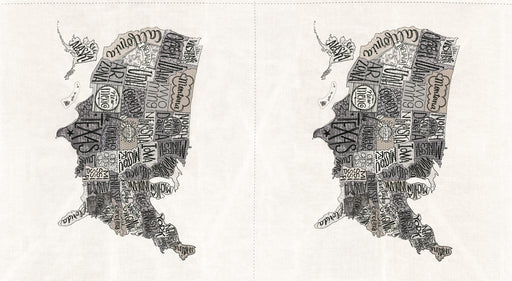 MO Metropolis Panel 24 x 44 Fog