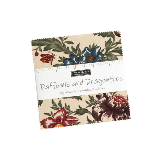 MO Daffodils Dragonflies Charm