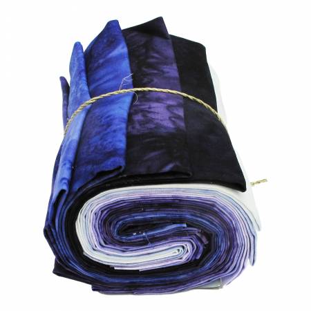 HO 1895 Watercolors Fat Quarter Bundle Purple 