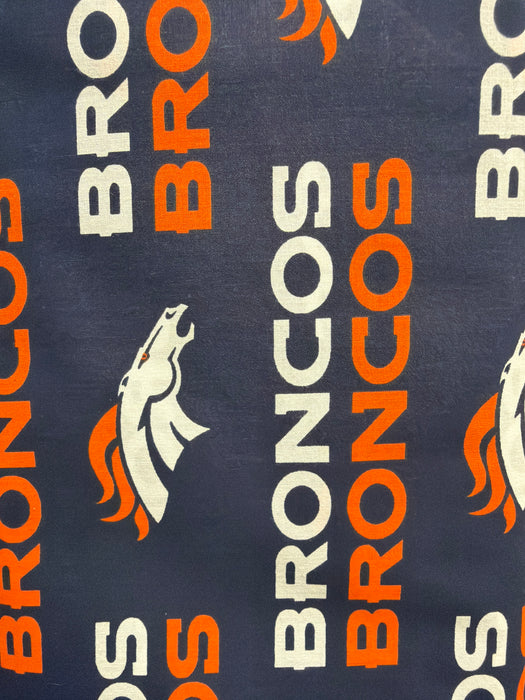 SK Navy Denver Broncos Pro Logo