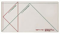 Large Flying Geese Ruler 4X8 — High Country Quilts
